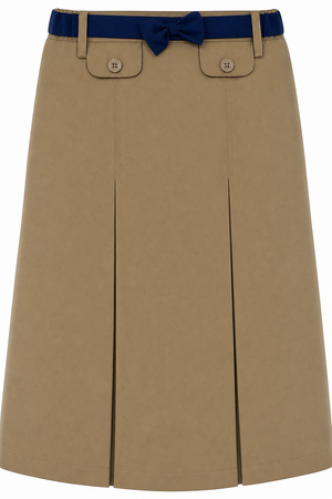 Learning Oasis Girls Khaki Skirt