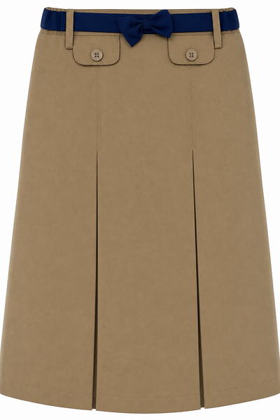 Learning Oasis Girls Khaki Skirt