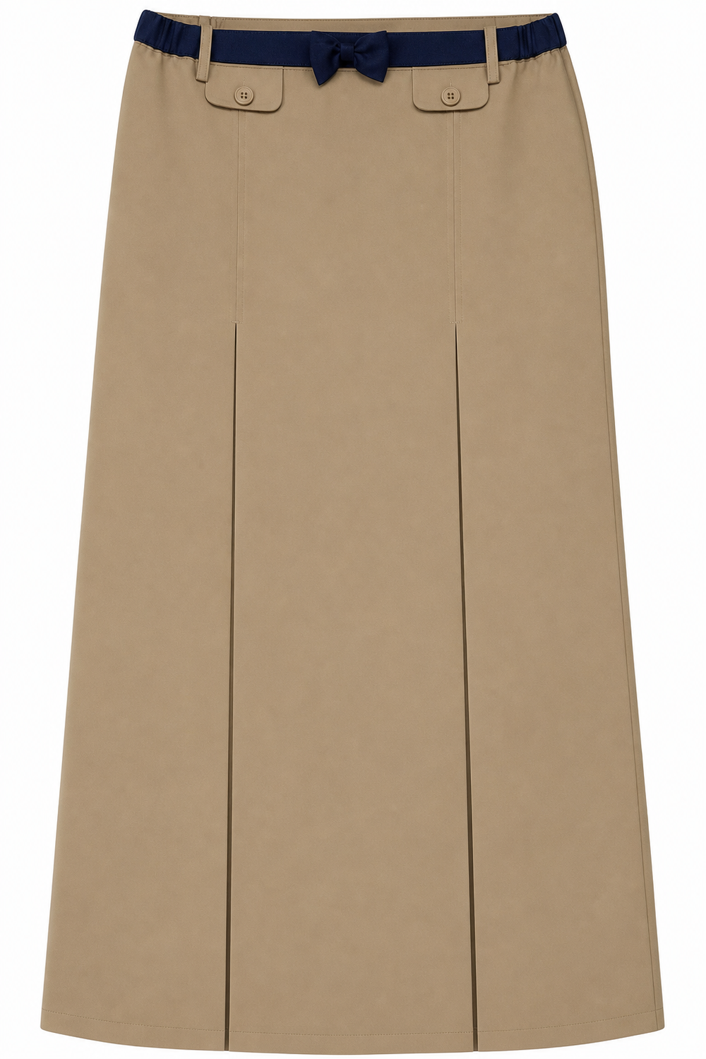 Learning Oasis Girls Khaki Long Skirt