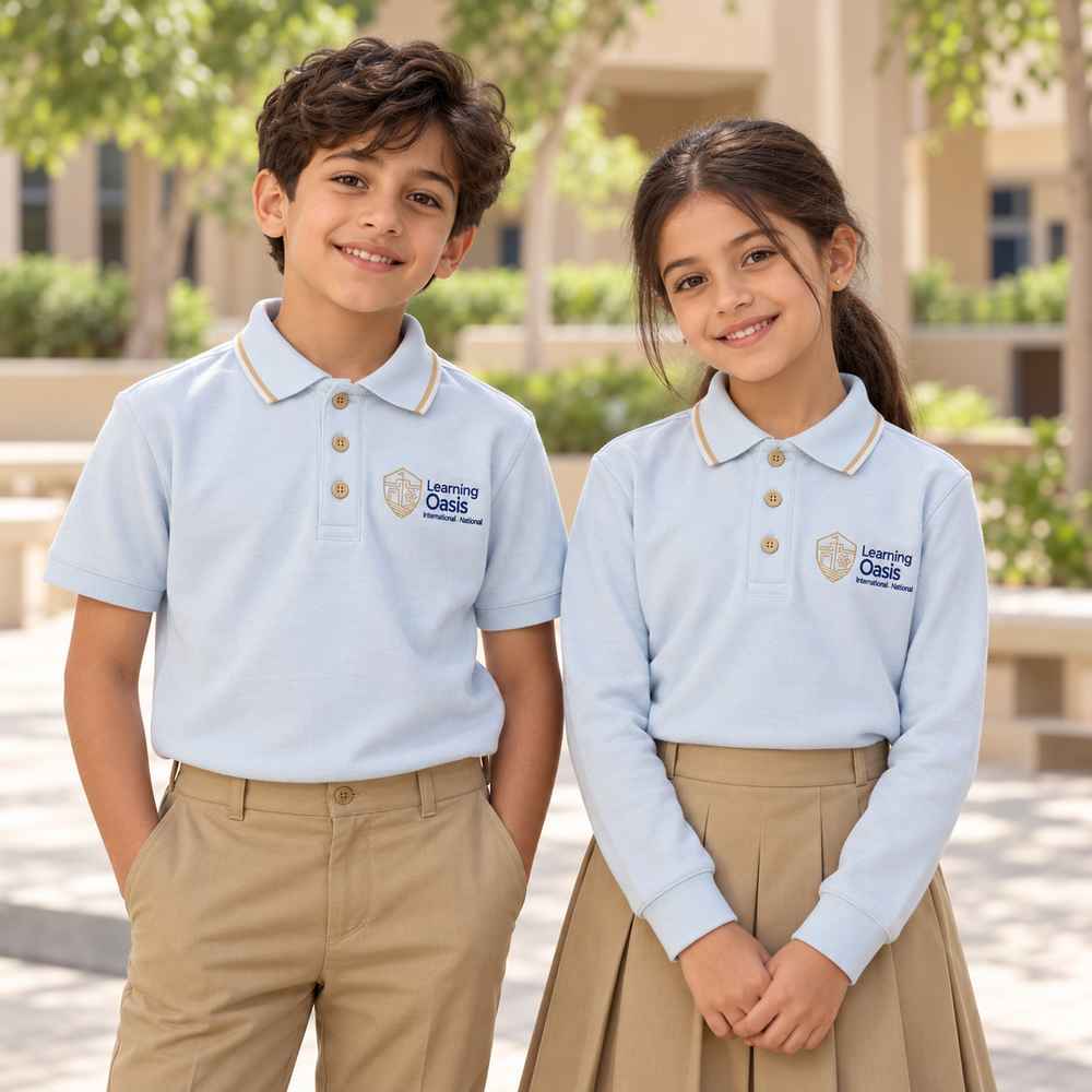 Learning Oasis - LEGACY - Long Sleeve Polo Shirt